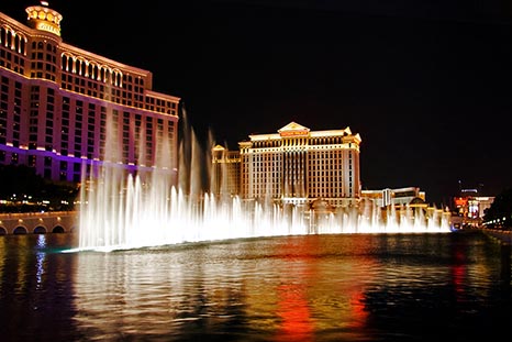 The Bellagio Fountains In Portland OR
